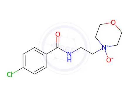 Chemical structure of Moclobemide Impurity 1 (Moclobemide N-Oxide)