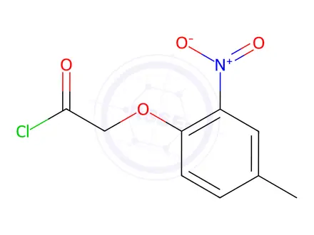 Chemical structure of (4-Methyl-2-nitrophenoxy)acetyl chloride