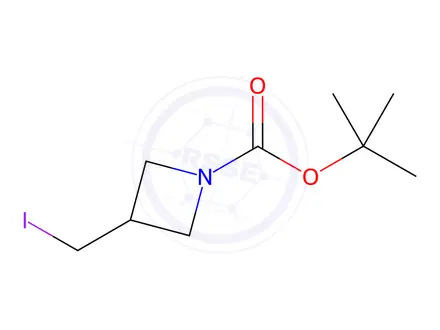 Chemical structure of 1-Boc-3-(iodomethyl)azetidine