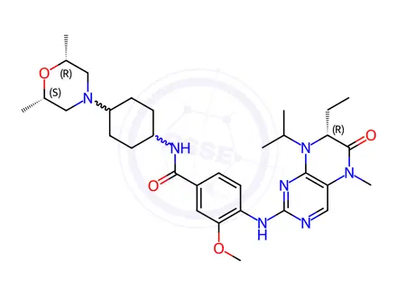 Chemical structure of Volasertib Impurity 89
