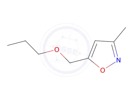 Chemical structure of 3-Methyl-5-(propoxymethyl)isoxazole