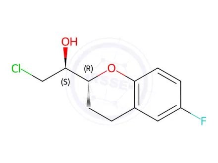 Chemical structure of Nebivolol Impurity 142