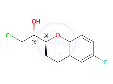 Chemical structure of Nebivolol Impurity 141