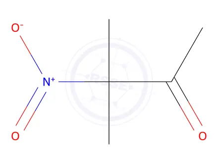 Chemical structure of 2-Butanone, 3-methyl-3-nitro-(7CI,8CI,9CI)