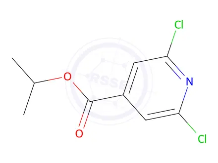 Chemical structure of Propan-2-yl 2,6-dichloropyridine-4-carboxylate