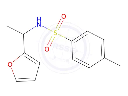 Chemical structure of N-(1-(Furan-2-yl)ethyl)-4-methylbenzenesulfonamide