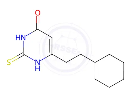 Chemical structure of Propylthiouracil Impurity 10