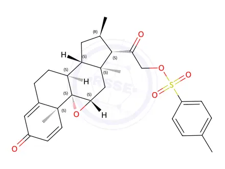 Chemical structure of Desoximetasone Impurity 4