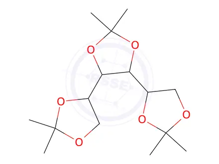 Chemical structure of rel-(4R,4'S,4''S,5'R)-2,2,2',2',2'',2''-Hexamethyl-4,4':5',4''-ter(1,3-dioxolane)
