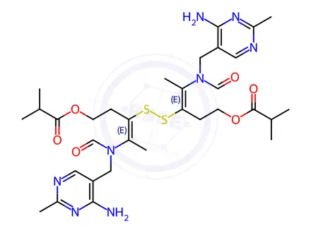 Chemical structure of Sulbutiamine