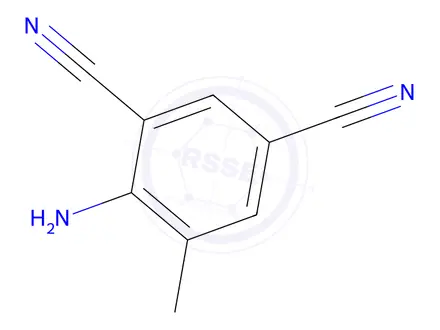 Chemical structure of 4-Amino-5-methylisophthalonitrile