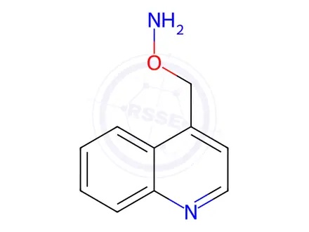 Chemical structure of o-(Quinolin-4-ylmethyl)hydroxylamine
