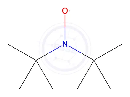 Chemical structure of Di-tert-butyl nitroxide