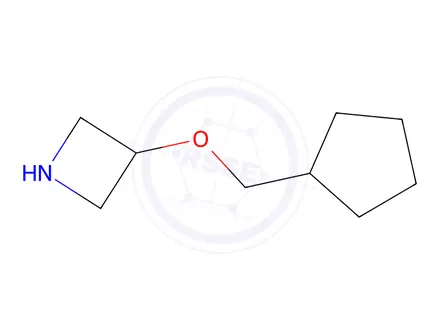 Chemical structure of 3-(Cyclopentylmethoxy)azetidine