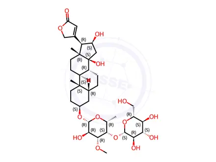 Chemical structure of Digitalin