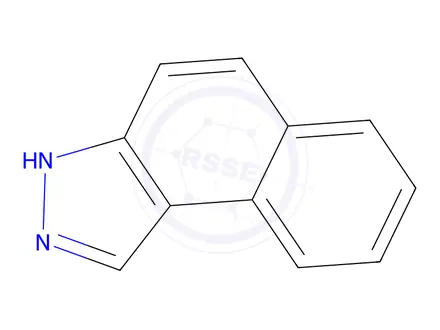 Chemical structure of 3H-Benzo[e]indazole