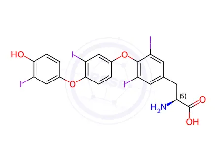 Chemical structure of Liothyronine Impurity 10
