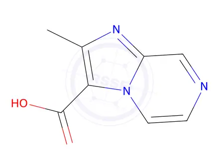 Chemical structure of 2-Methylimidazo[1,2-a]pyrazine-3-carboxylic acid