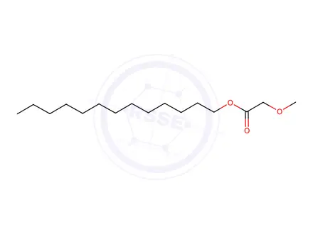 Chemical structure of Methoxyacetic acid tridecyl ester