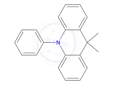 Chemical structure of 9,9-Dimethyl-10-phenyl-9,10-dihydroacridine