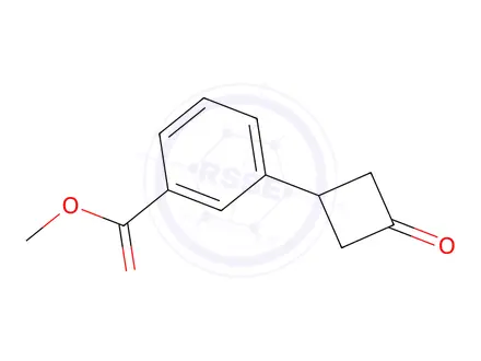 Chemical structure of Methyl 3-(3-oxocyclobutyl)benzoate
