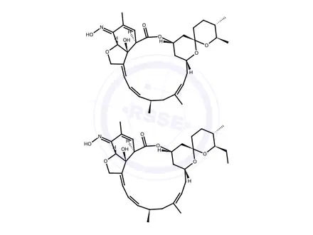 Chemical structure of Milbemycin Oxime