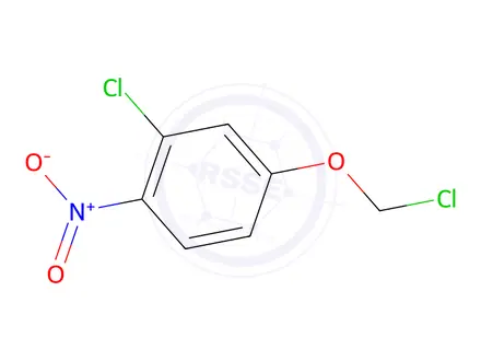 Chemical structure of 2-Chloro-4-(chloromethoxy)-1-nitrobenzene