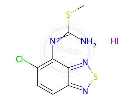 Chemical structure of Tizanidine EP Impurity D Hydro Iodide Salt