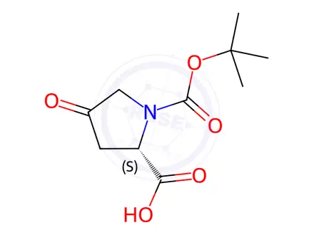 Chemical structure of Proline Impurity 27