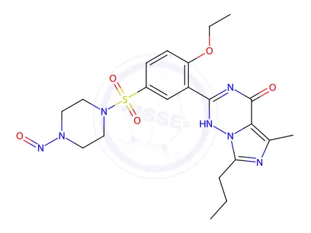Chemical structure of Vardenafil Impurity 58