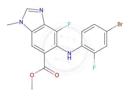 Chemical structure of Binimetinib Methyl Ester Impurity