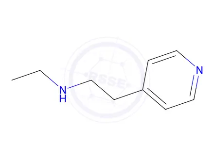 Chemical structure of N-ethyl-2-(pyridin-4-yl)ethan-1-amine