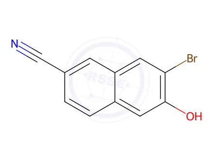 Chemical structure of Nafamostat Impurity 9