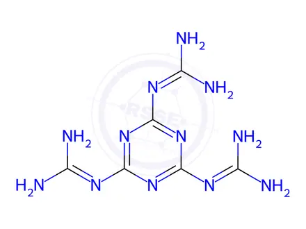 Chemical structure of Metformin Impurity 6
