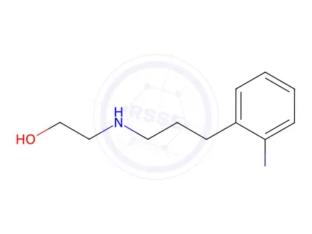 Chemical structure of 2-[3-(2-Nitro-phenyl)-propylamino]-ethanol