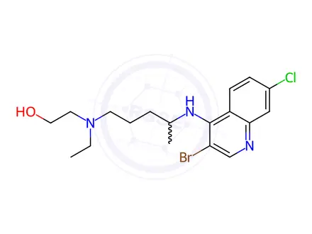 Chemical structure of Hydroxychloroquine Sulfate Impurity 81
