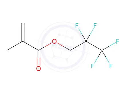 Chemical structure of 2,2,3,3,3-Pentafluoropropyl Methacrylate