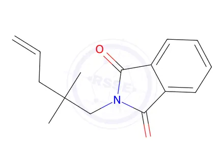 Chemical structure of 2-(2,2-Dimethylpent-4-en-1-yl)isoindoline-1,3-dione