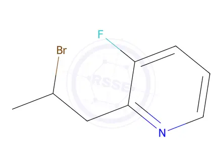 Chemical structure of 2-(2-Bromopropyl)-3-fluoropyridine