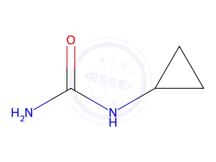 Chemical structure of 1-Cyclopropylurea