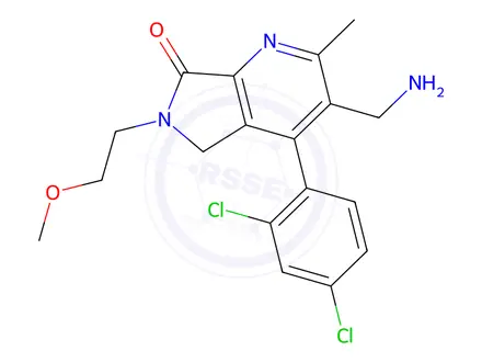 Chemical structure of Ledoxantrone Impurity 117