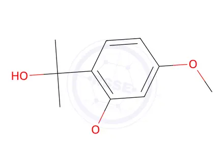 Chemical structure of 2-(2,4-Dimethoxyphenyl)propan-2-ol