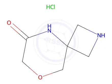 Chemical structure of 8-Oxa-2,5-diazaspiro[3.5]Nonan-6-one hydrochloride