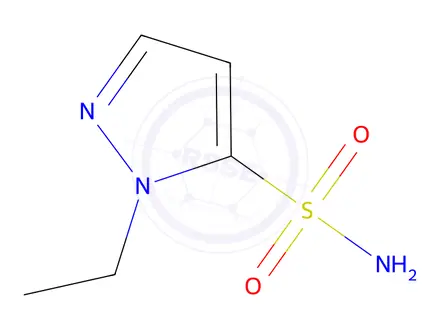Chemical structure of 1-Ethyl-1h-pyrazole-5-sulfonamide
