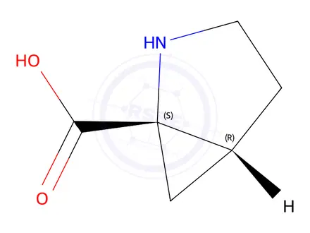 Chemical structure of (1S,5R)-2-Azabicyclo[3.1.0]hexane-1-carboxylic acid