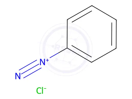 Chemical structure of Benzenediazonium Chloride