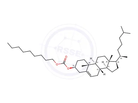 Chemical structure of CHOLESTEROL N-NONYL CARBONATE
