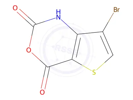 Chemical structure of 7-Bromo-1H-thieno[3,2-d][1,3]oxazine-2,4-dione