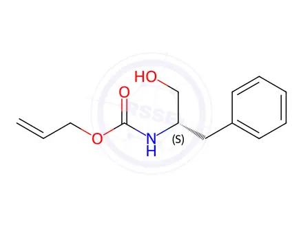Chemical structure of N-Allyloxycarbonyl-L-phenylalaninol