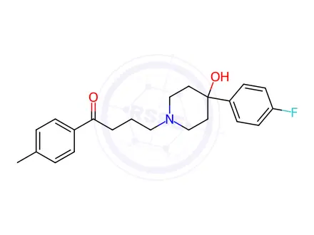 Chemical structure of Moperone Impurity 1